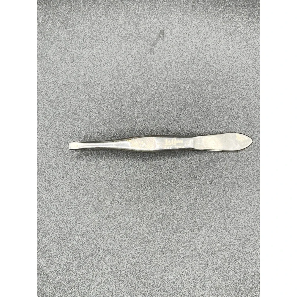 Vtg LaCross Tweezers Stainless Steel Precision Eyebrow Tweezers Tool Square Tip